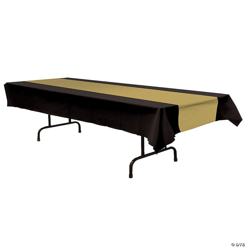 Black And Gold Tablecover - image 1