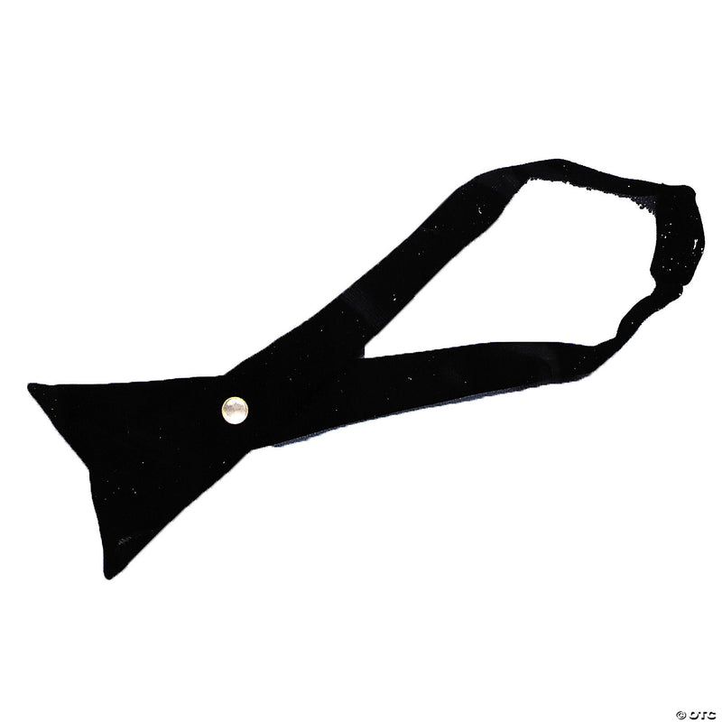 Black Cross Over Tie - image 1