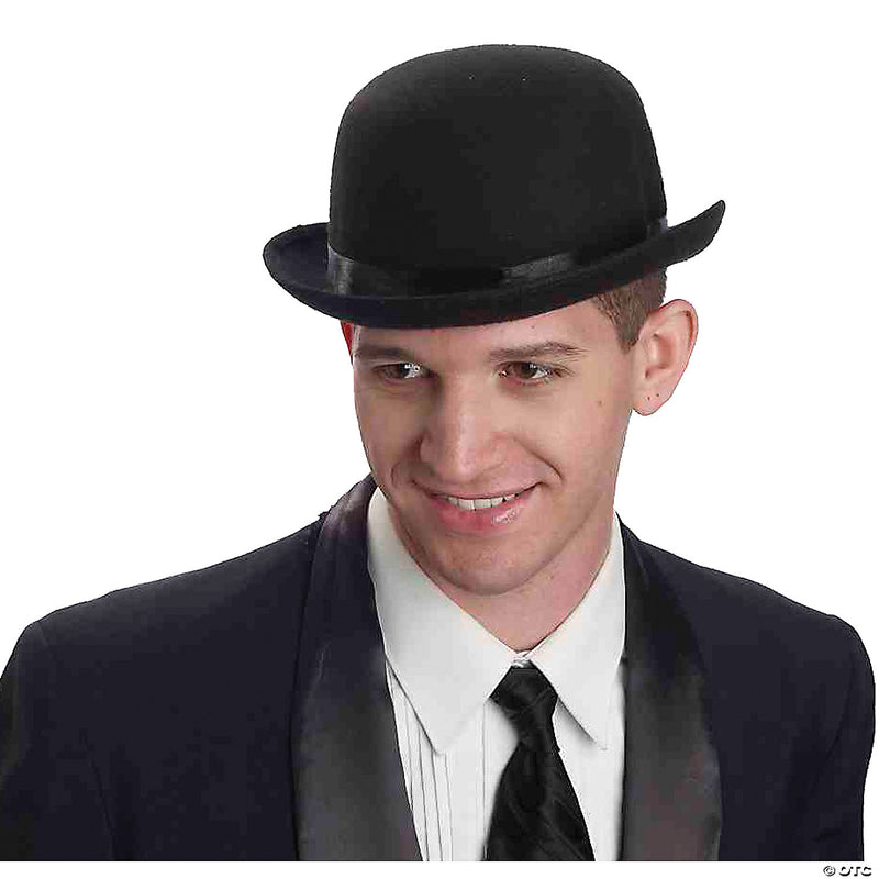Black Derby Hat - image 1