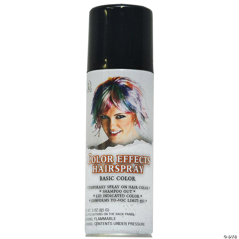 Fluorescent Blue Hair Spray - BLACK - image 1