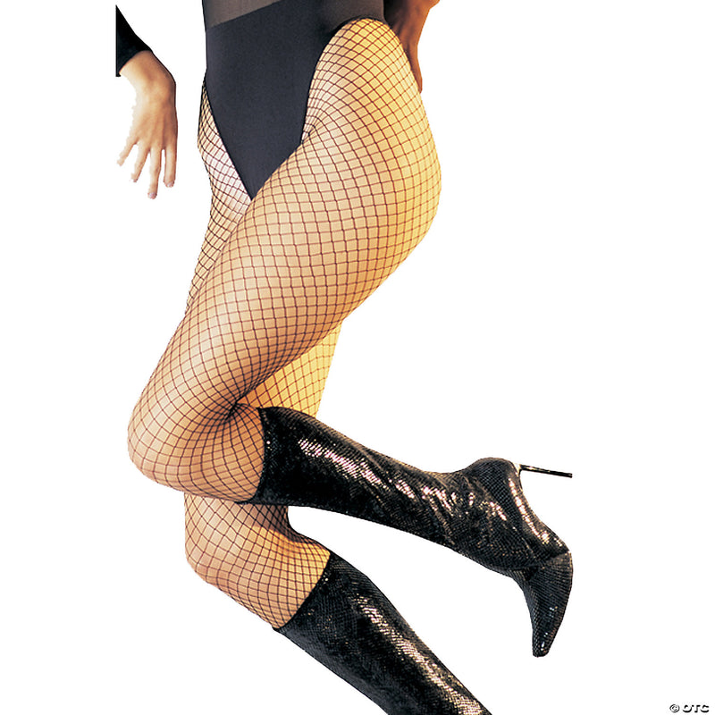 Black Lycra Industrial Fishnet Pantyhose | Costume-Shop.com - image 1