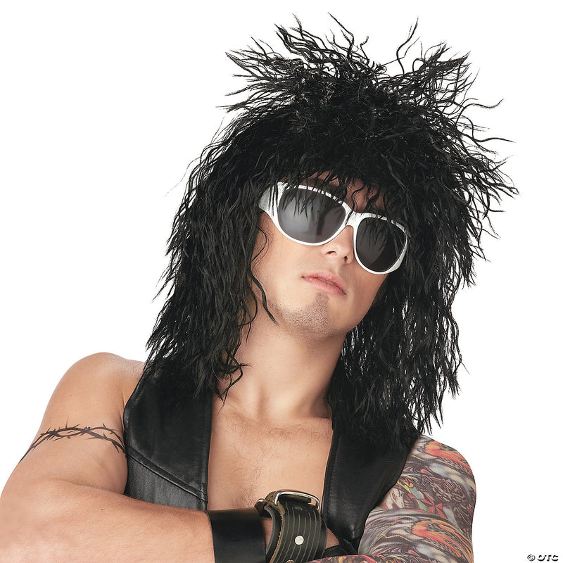 Black Rock Star Wig - BLONDE - image 1
