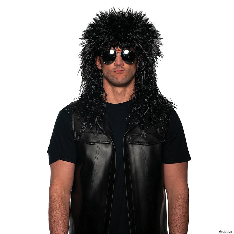 Black Rocker Wig | Costume-Shop.com - image 1