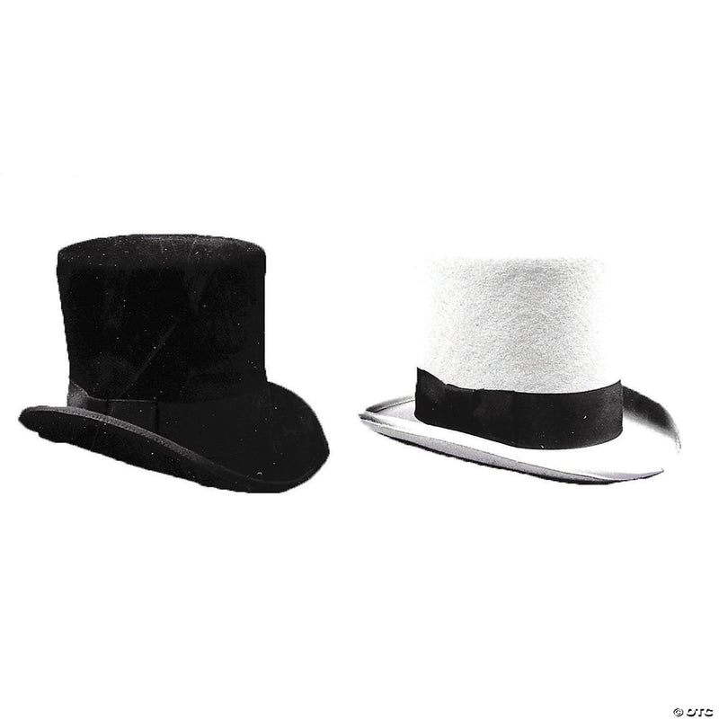 Black Tall Hat - Medium - MEDIUM - image 1