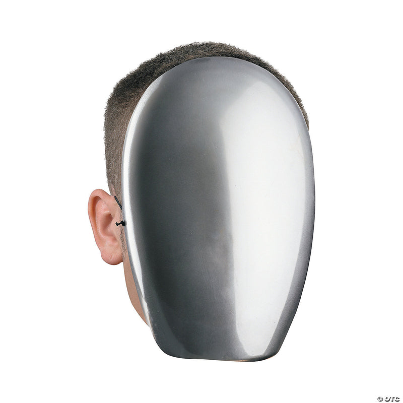 No-Face Chrome Mask - image 1