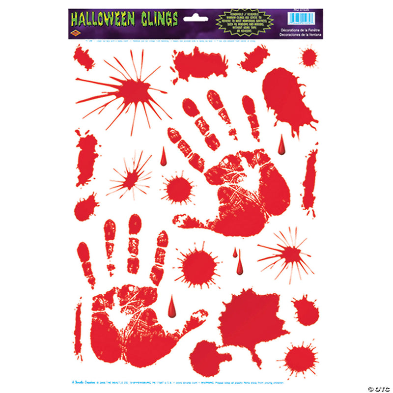 Bloody Handprint Clings - image 1