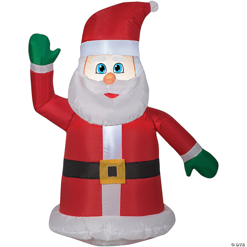Inflatable Car Buddy Santa Yard Decoration - image 1