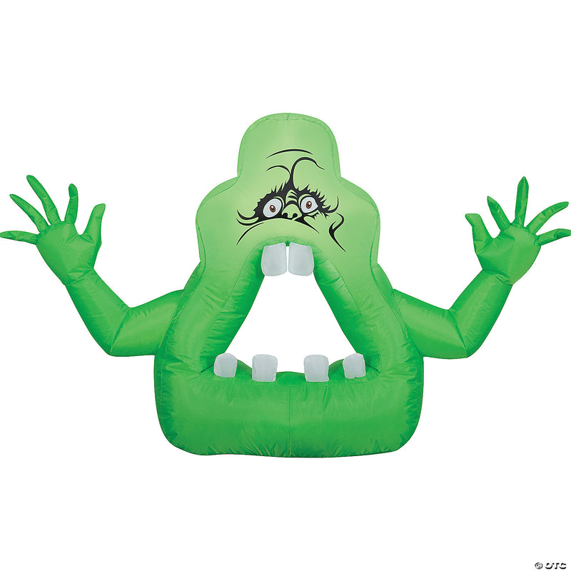 Inflatable Cutie Slimer Ghost Yard Decoration - image 1