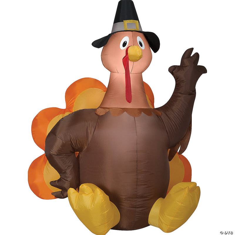 Large Inflatable Harvest Turkey Yard Decoration - image 1