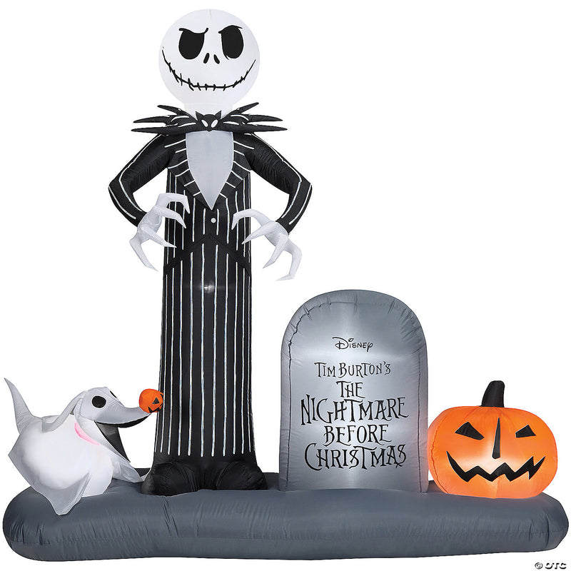 Inflatable Jack Skellington Yard Decoration - image 1
