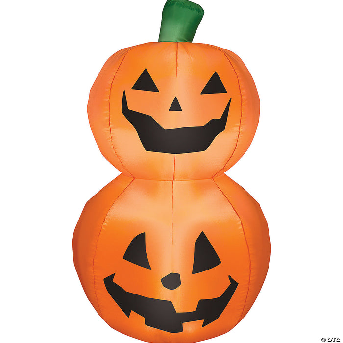 Blow Up Inflatable Pumpkin Stack Outdoor Yard Decoration
