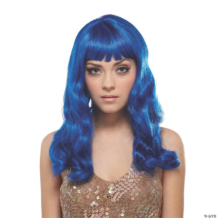 Blue California Wig