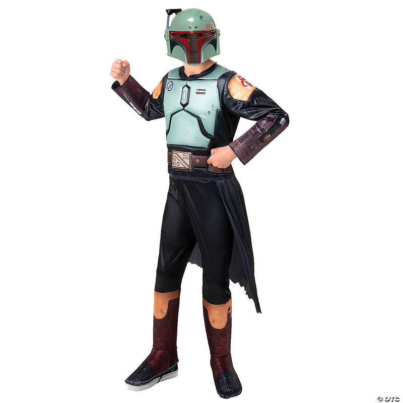 Boba Fett Child Qualux Costume - LARGE - image 2