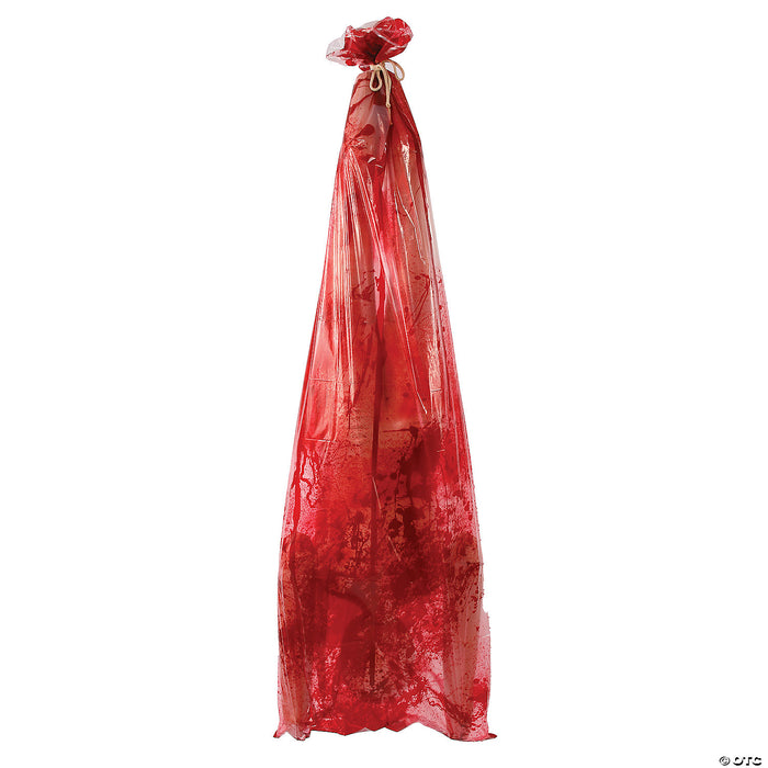 Bloody Body in Bag Halloween Decoration | Costume-Shop.com