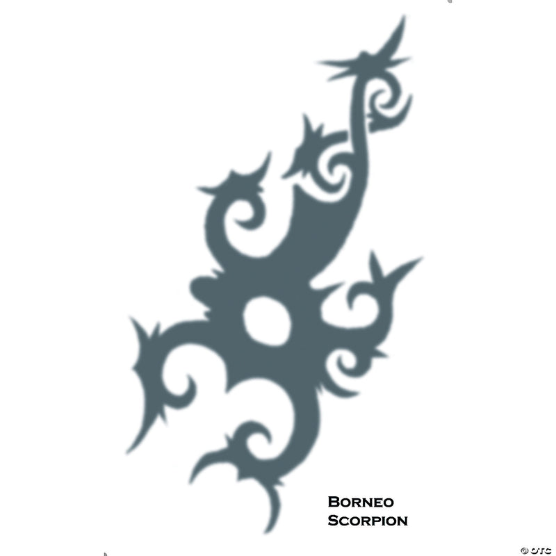 Borneo Scorpion Tattoo | Costume-Shop.com - image 1
