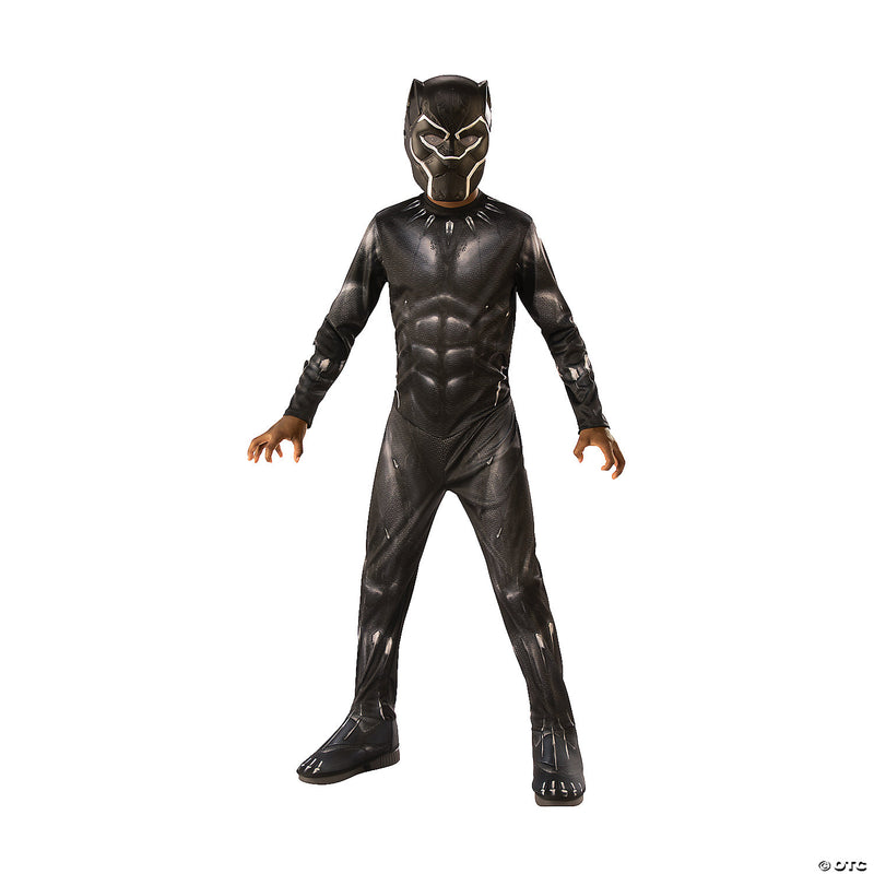 Boy's Avengers Endgame Black Panther Costume - LARGE - image 3