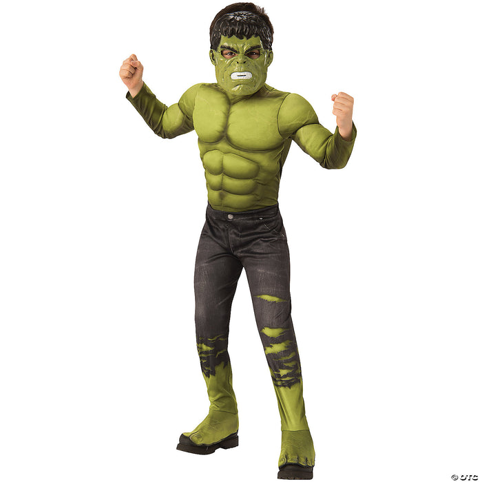 Boy's Avengers Endgame Deluxe Hulk Costume