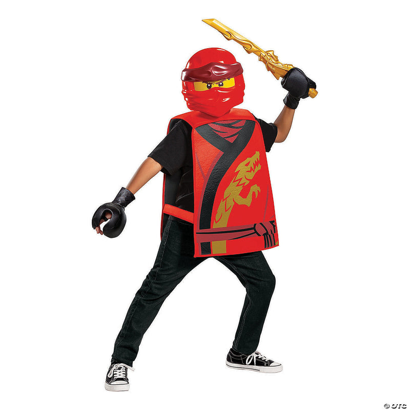 Boy's Basic Lego Ninjago Kai Legacy Costume - image 1