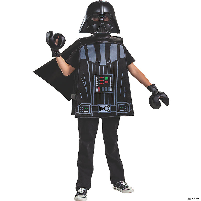 Boy's Basic Star Wars Lego Darth Vader Costume - image 1