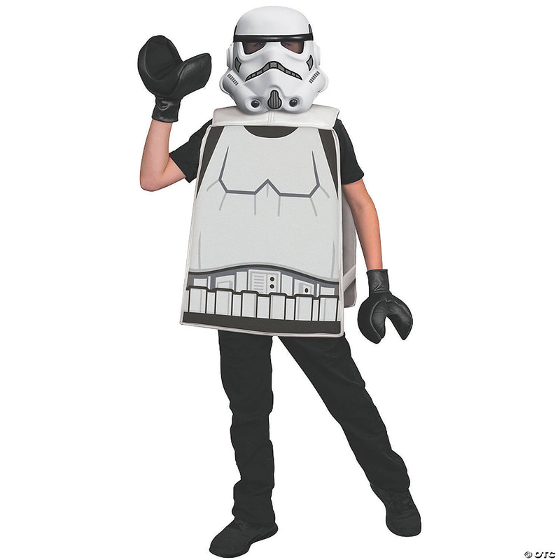 Boy's Basic Star Wars Lego Stormtrooper Costume - image 1