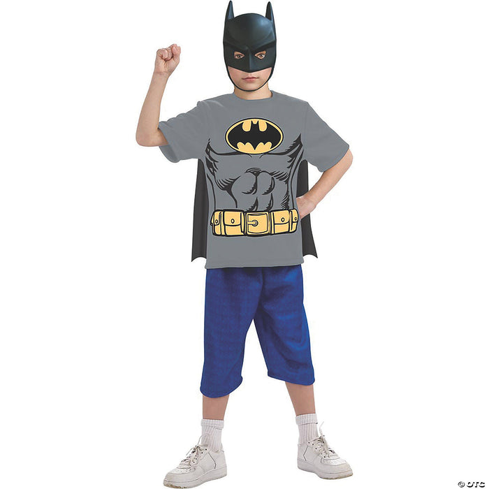Boy's Batman Shirt Mask Cape | Costume-Shop.com