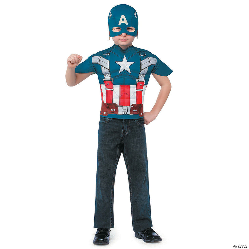 Captain America Muscle Chest Costume - image 1