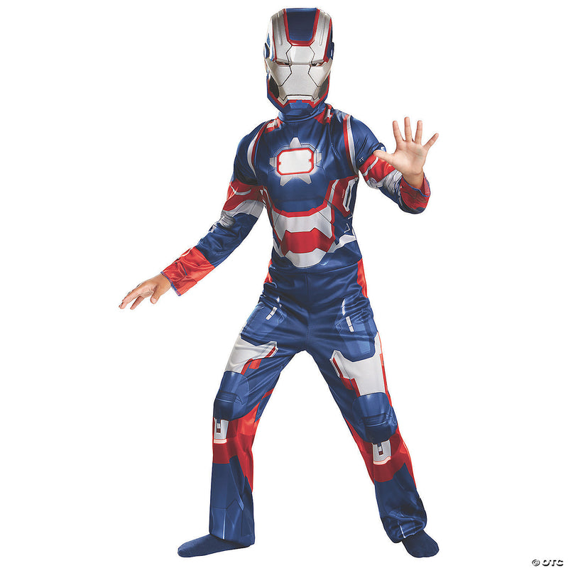 Boy's Classic Iron Patriot Costume - Large - BOYS 10-12 - image 1