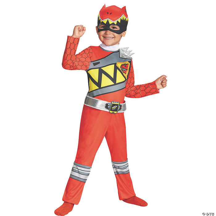 Boy's Classic Red Ranger Dino Costume - Small