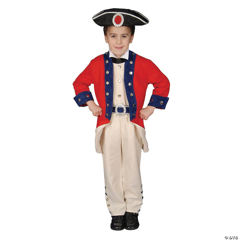 Boy's Colonial Soldier Costume - Medium - BOYS 8-10 - image 2