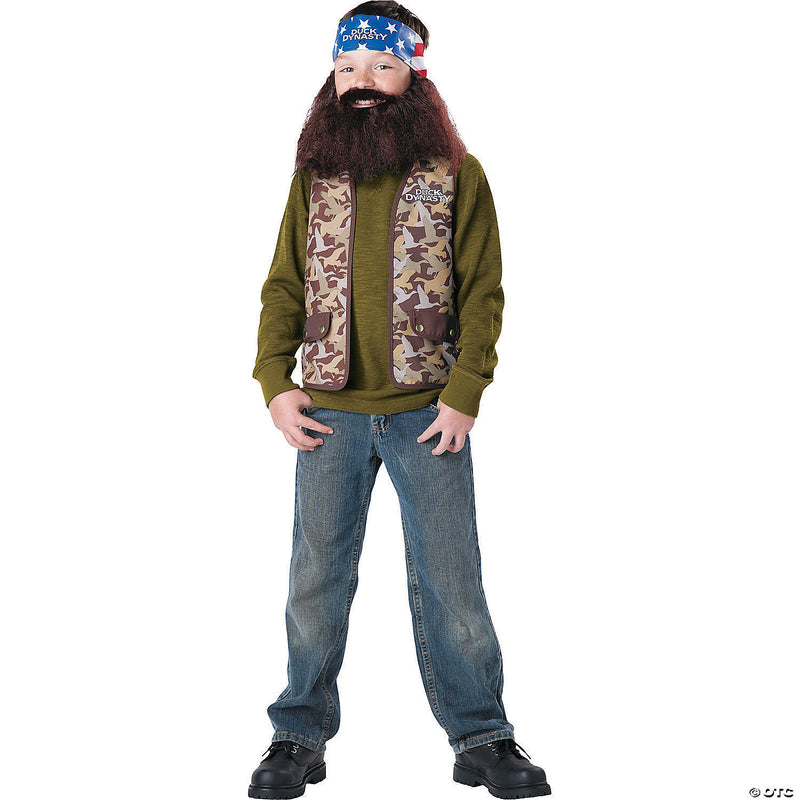 Boy's Duck Dynasty Willie Costume - Small