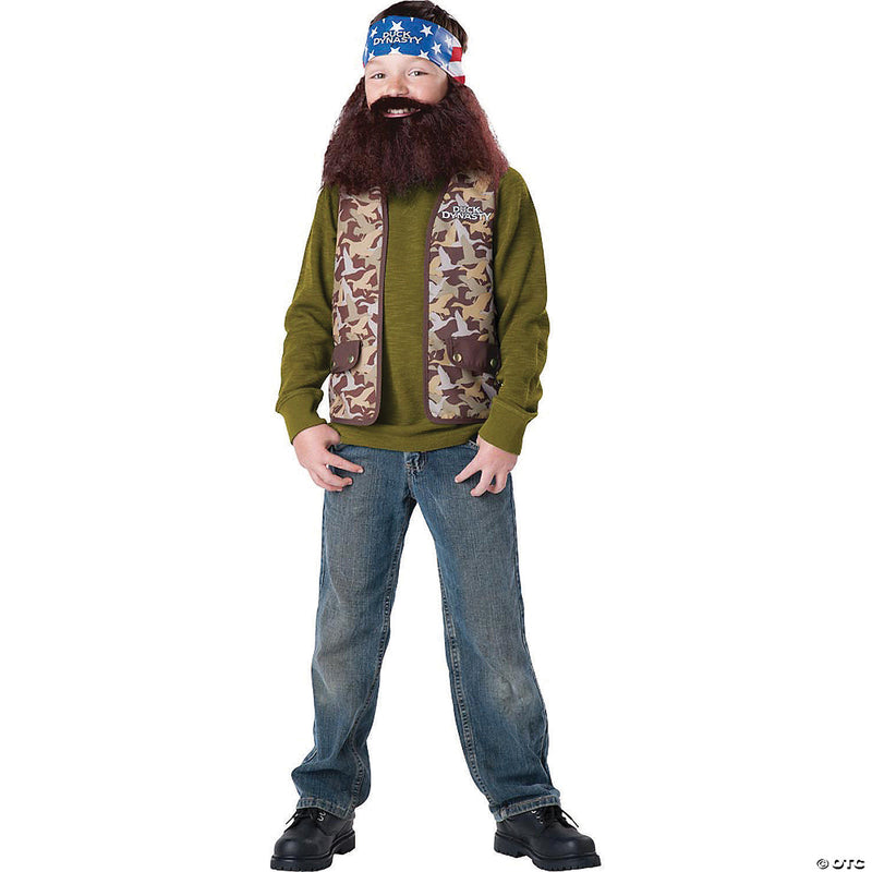 Boy's Duck Dynasty Willie Costume - Small