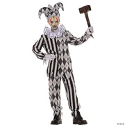 Boy's Evil Harlequin Costume - LARGE - image 1