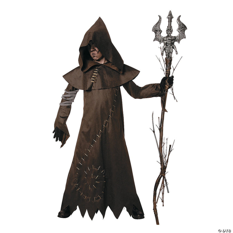 Boy's Evil Warlock Costume - Medium - BOYS 7-8 - image 1
