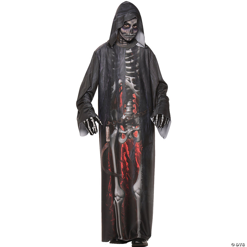 Boy's Grim Reaper Robe Costume - LARGE - image 1