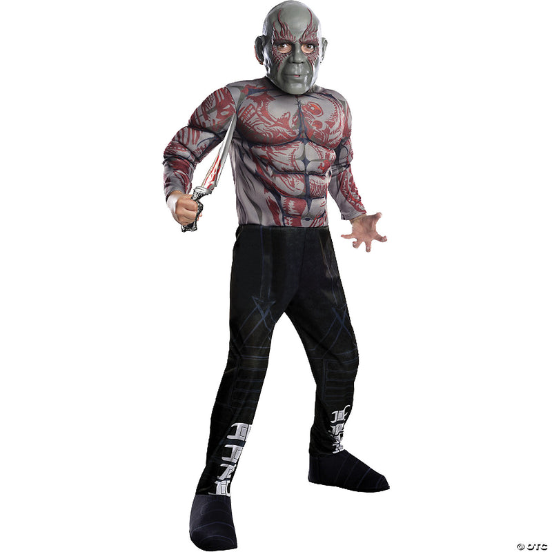 Boy's Guardians of the Galaxy Deluxe Drax the Destroyer Costume - MEDIUM - image 1