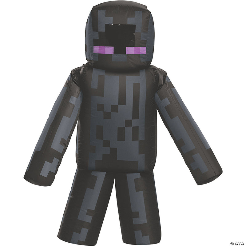 Boy's Inflatable Minecraft Enderman Costume | Costume-Shop.com - image 1
