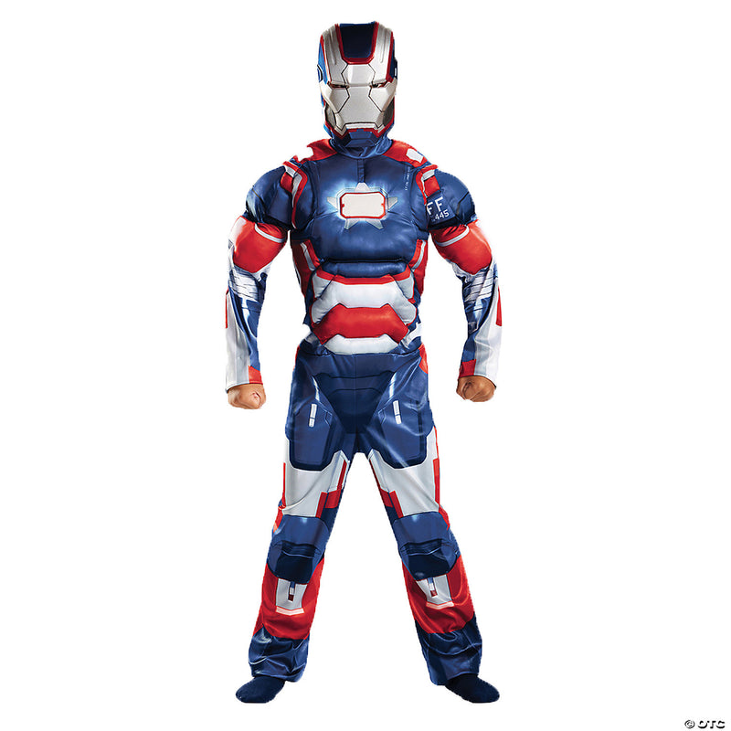 Boy's Iron Patriot Classic Muscle Costume - image 1