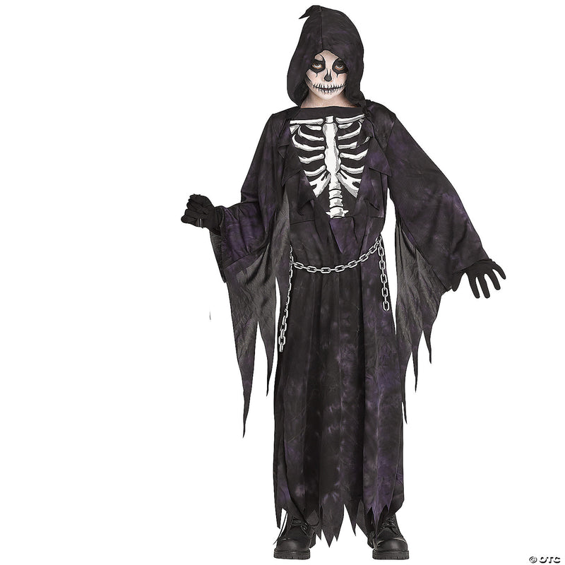 Boy's Midnight Reaper Costume - LARGE - image 2