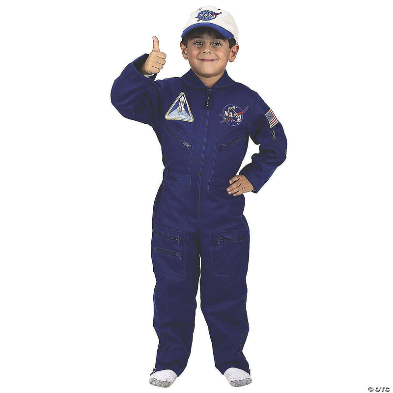 NASA Astronaut Flight Suit Costume - Small | Costume-Shop.com - BOYS 8-10 - image 1