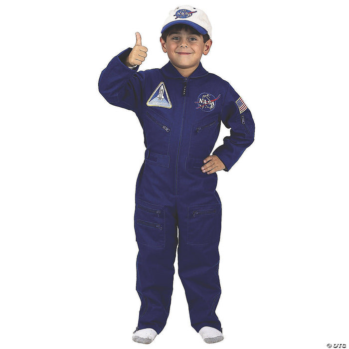 Boy's NASA Astronaut Flight Suit Costume - Small