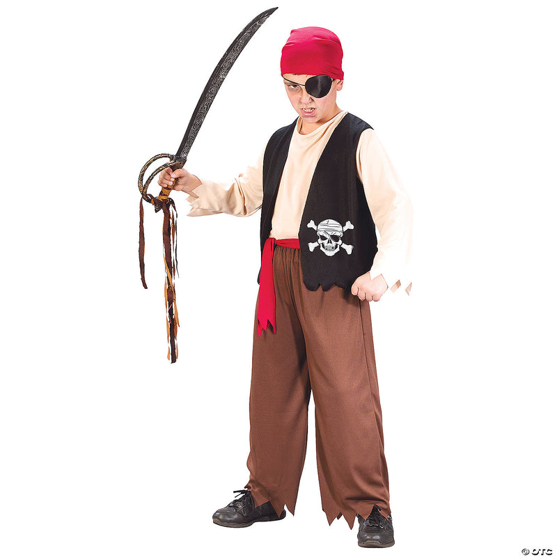 Boy's Playful Pirate Costume - image 1