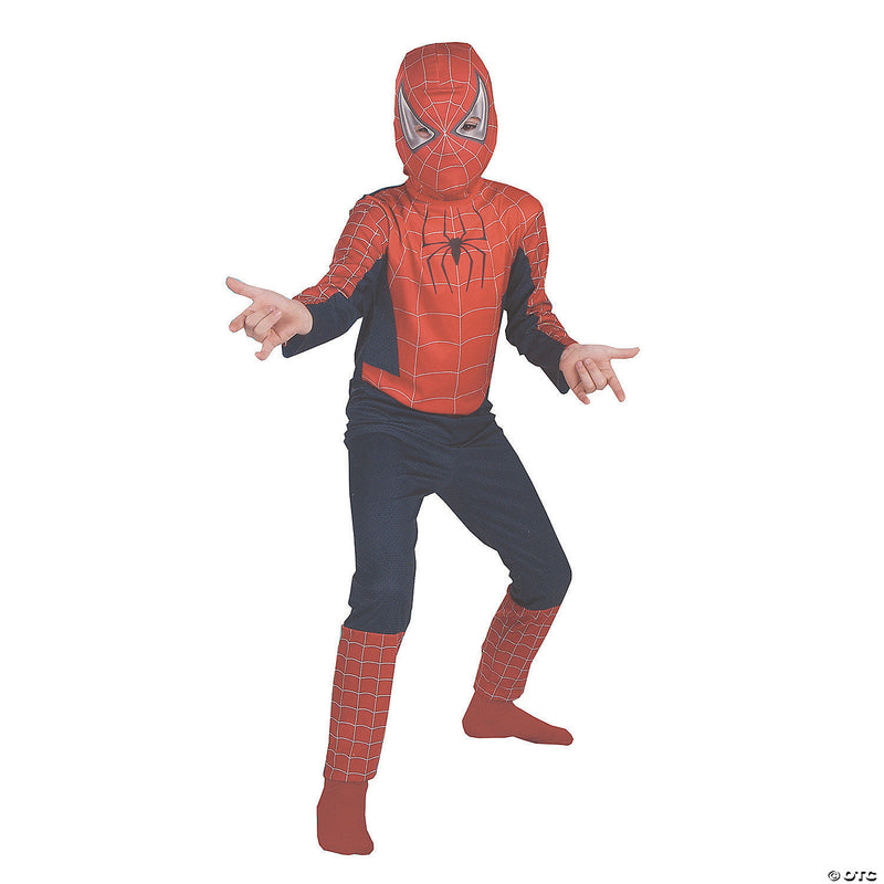 Boy's Plus Size Movie Spider-Man™ Costume - Medium - BOYS 7-10 - image 1
