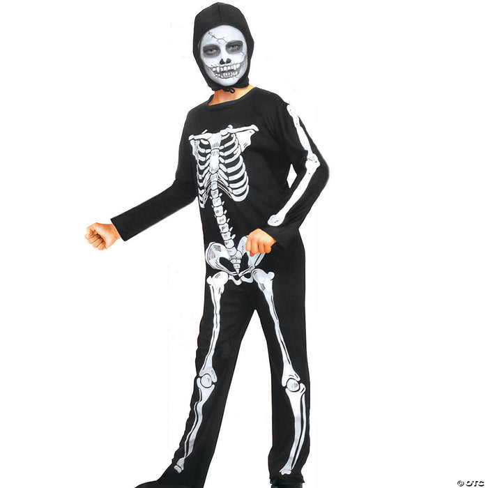 Boy's Skeleton Halloween Costume - Large