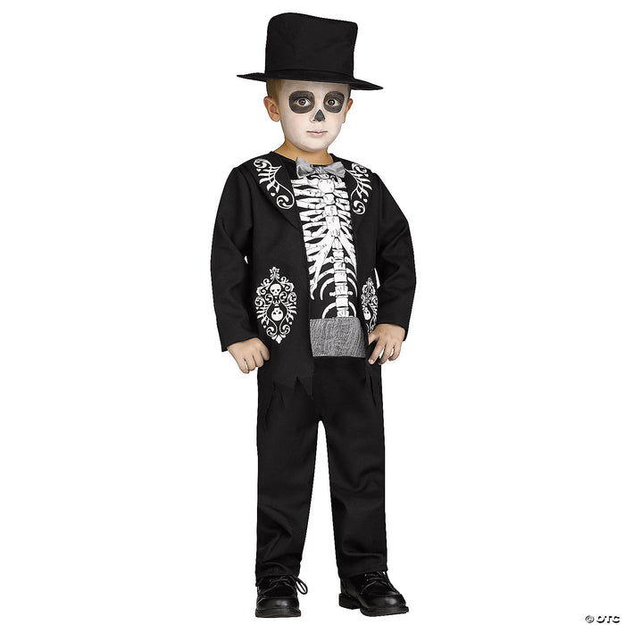 Boy's Skeleton King Costume