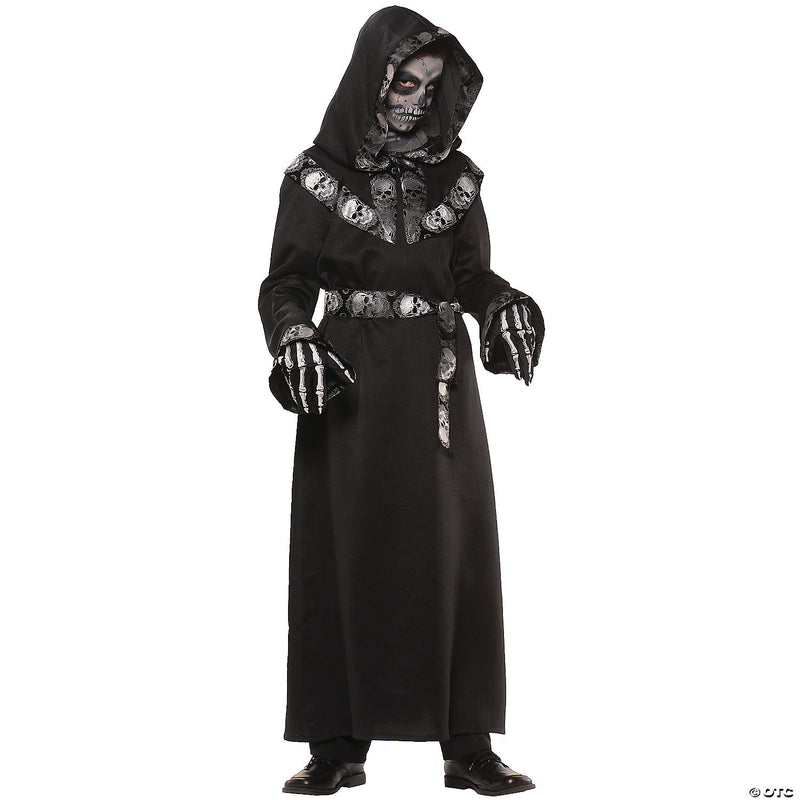 Boy's Skull Master Hooded Robe - image 1