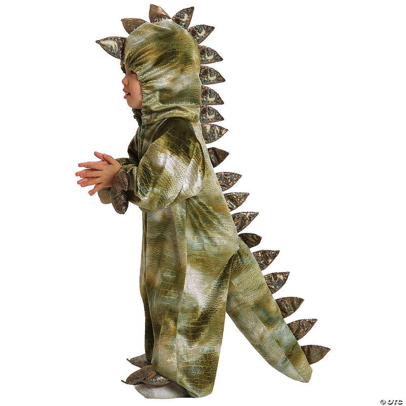 Boy's T-Rex Jumpsuit Costume - MEDIUM - image 1