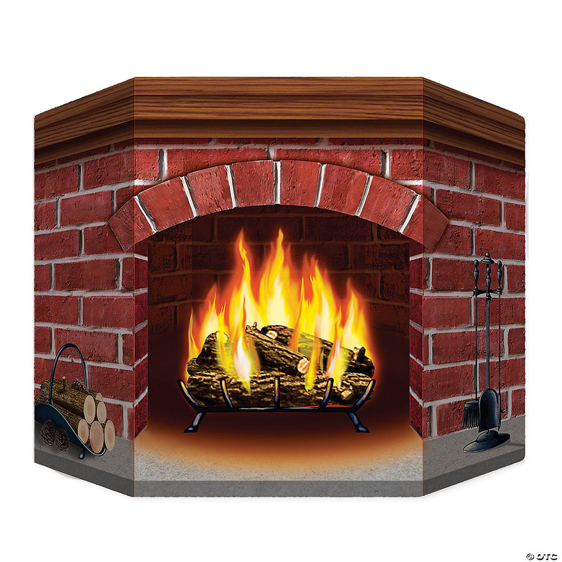 Brick Fireplace Standup - image 1