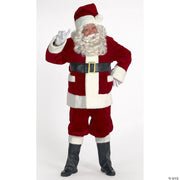 Deluxe Burgundy Santa Ensemble | Costume-shop.com - LARGE - image 1