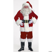 Regal Burgundy Velvet Santa Suit | Costume-Shop.com - LARGE - image 1
