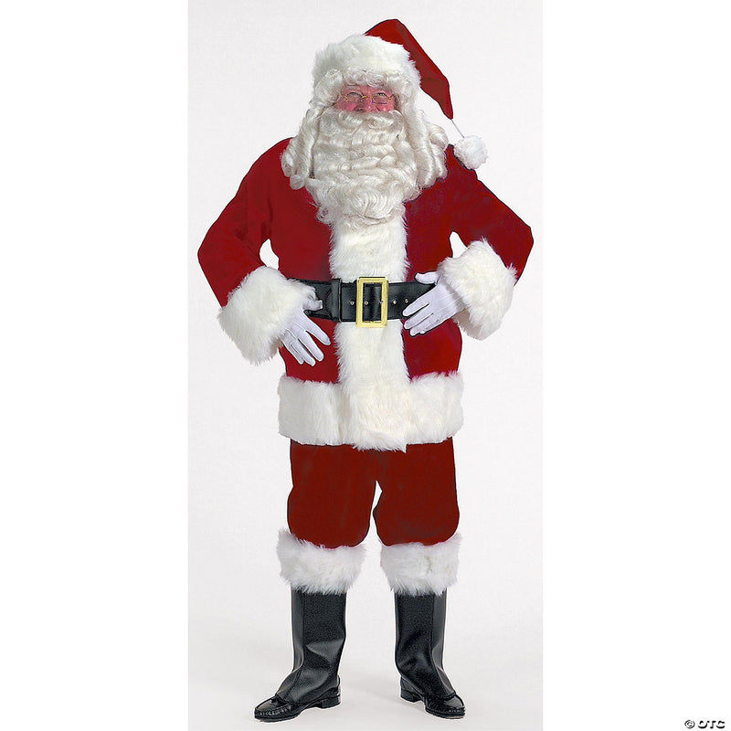 Regal Burgundy Velvet Santa Suit | Costume-Shop.com - LARGE - image 1